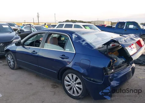 2003 Honda Accord 2.4 Lx из США, поврежденный, VIN JHMCM56343C035691